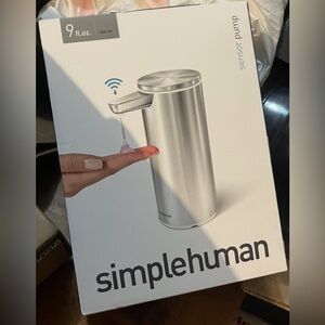 simplehuman 9oz Automatic Sensor Pump - Touchless Soap Dispenser